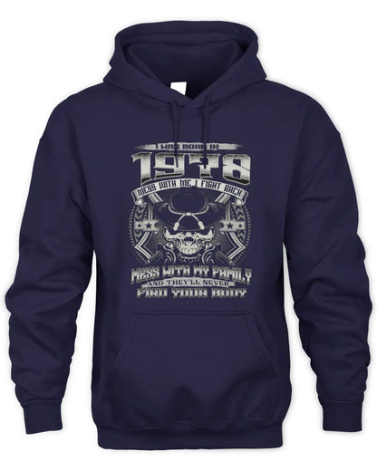 1978 HH89-K2 – Protective Family Quote T-Shirt - Unisex Hoodie - Navy
