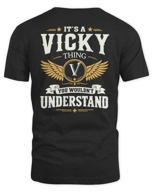 VICKY KT06-M008 It’s a [NAME] Thing – You Wouldn’t Understand | Personalized Vintage T-Shirt