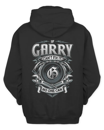 GARRY AP81-K4-626 - Personalized Ahmed Quote Apparel “If Ahmed Can't Fix It, No One Can” - Unisex Hoodie - Black