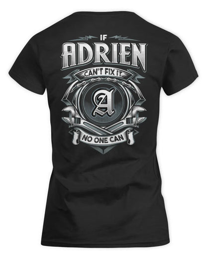 ADRIEN AP81-K4-626 - Personalized Ahmed Quote Apparel “If Ahmed Can't Fix It, No One Can” - Women's Standard T-Shirt - Black