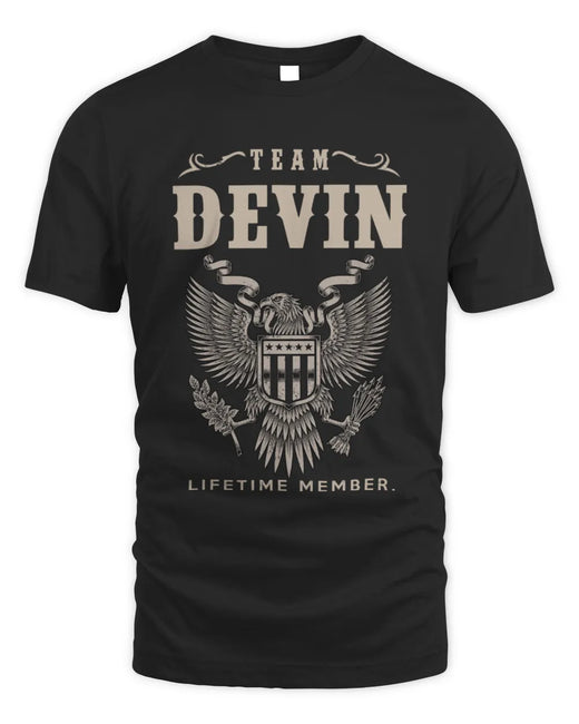 DEVIN TP06-K82 – Personalized Classic Style Apparel “Team NAME Lifetime Member”