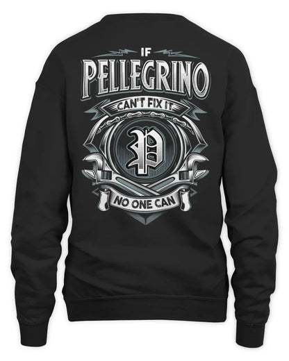 PELLEGRINO AP81-K4-626 - Personalized Ahmed Quote Apparel “If Ahmed Can't Fix It, No One Can” - Unisex Sweatshirt - Black