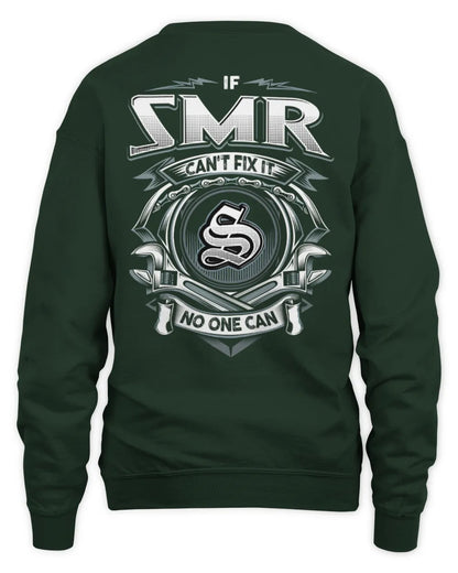 SMR AP81-K4-626 - Personalized Ahmed Quote Apparel “If Ahmed Can't Fix It, No One Can” - Unisex Sweatshirt - Forest Green