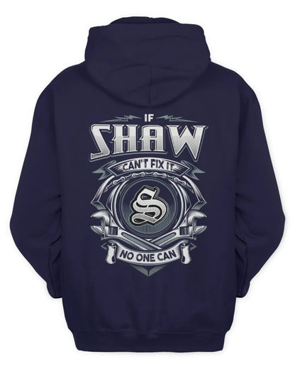 SHAW AP81-K4-626 - Personalized Ahmed Quote Apparel “If Ahmed Can't Fix It, No One Can” - Unisex Hoodie - Navy