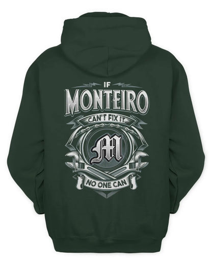 MONTEIRO AP81-K4-626 - Personalized Ahmed Quote Apparel “If Ahmed Can't Fix It, No One Can” - Unisex Hoodie - Forest Green