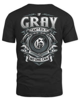 GRAY AP81-K4-626 - Personalized Ahmed Quote Apparel “If Ahmed Can't Fix It, No One Can” - Unisex Standard T-Shirt - Black