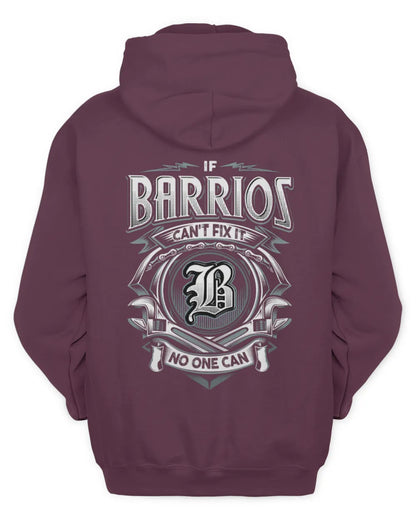 BARRIOS AP81-K4-626 - Personalized Ahmed Quote Apparel “If Ahmed Can't Fix It, No One Can” - Unisex Hoodie - Maroon