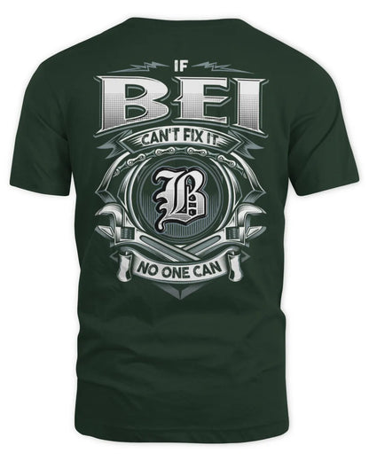 BEI AP81-K4-626 - Personalized Ahmed Quote Apparel “If Ahmed Can't Fix It, No One Can” - Unisex Standard T-Shirt - Forest Green