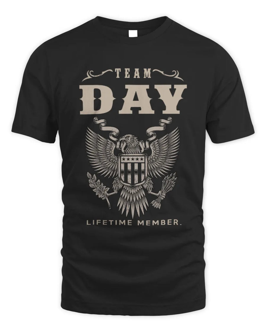 DAY TP06-K82 – Personalized Classic Style Apparel “Team NAME Lifetime Member”