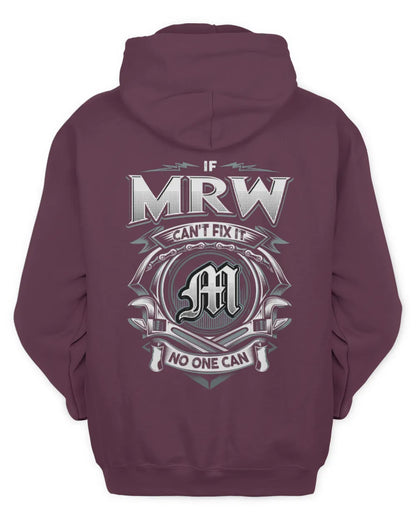 MRW AP81-K4-626 - Personalized Ahmed Quote Apparel “If Ahmed Can't Fix It, No One Can” - Unisex Hoodie - Maroon