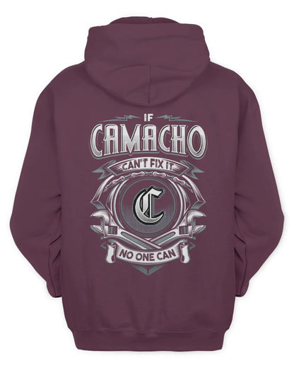 CAMACHO AP81-K4-626 - Personalized Ahmed Quote Apparel “If Ahmed Can't Fix It, No One Can” - Unisex Hoodie - Maroon