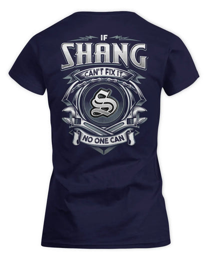 SHANG AP81-K4-626 - Personalized Ahmed Quote Apparel “If Ahmed Can't Fix It, No One Can” - Women's Standard T-Shirt - Navy