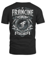 FRANCINE AP81-K4-626 - Personalized Ahmed Quote Apparel “If Ahmed Can't Fix It, No One Can” - Unisex Standard T-Shirt - Black