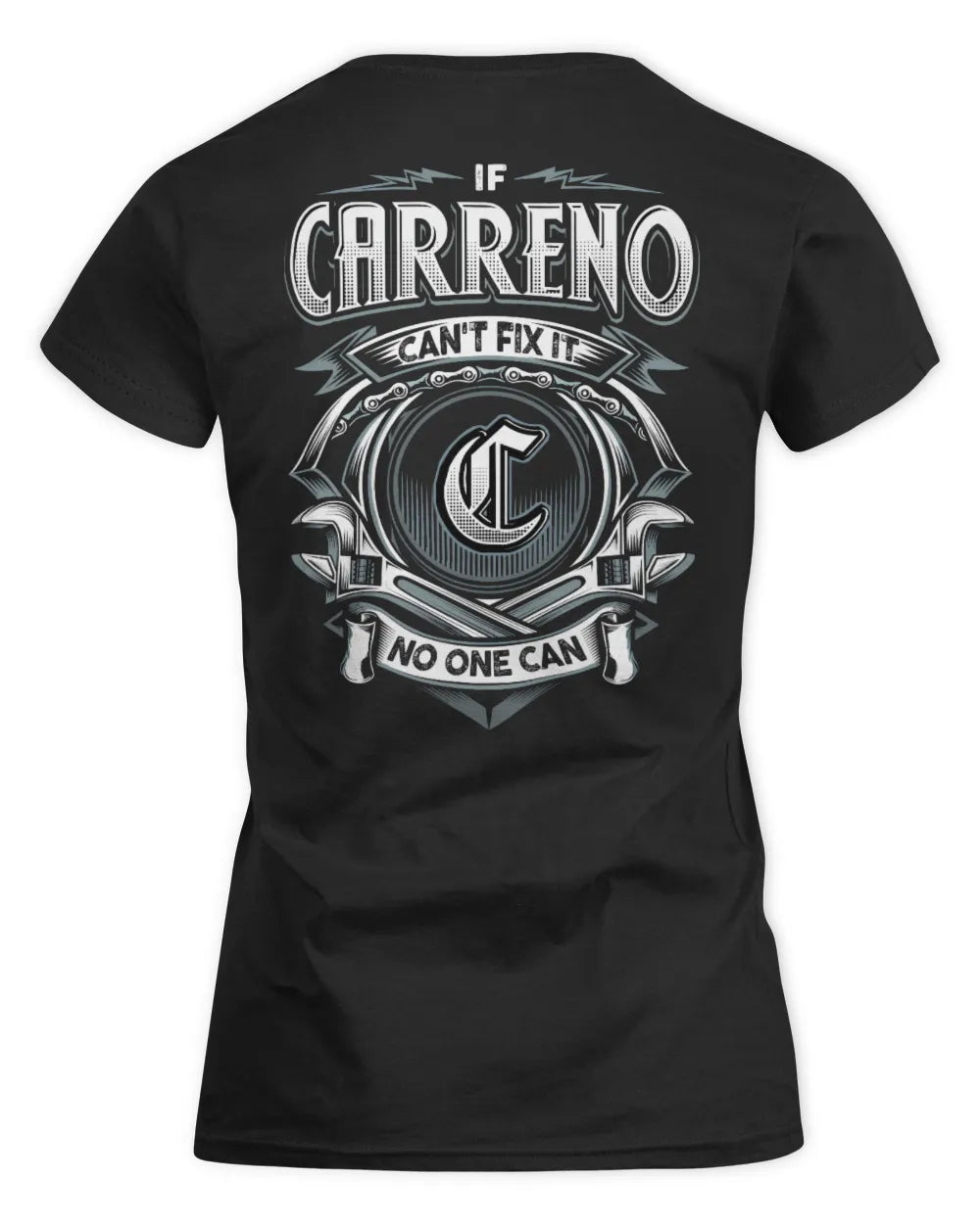 CARRENO AP81-K4-626 - Personalized Ahmed Quote Apparel “If Ahmed Can't Fix It, No One Can” - Women's Standard T-Shirt - Black