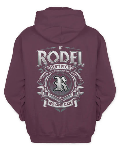 RODEL AP81-K4-626 - Personalized Ahmed Quote Apparel “If Ahmed Can't Fix It, No One Can” - Unisex Hoodie - Maroon