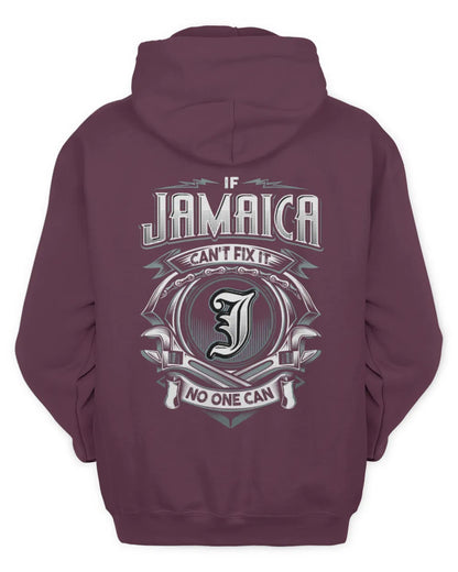 JAMAICA AP81-K4-626 - Personalized Ahmed Quote Apparel “If Ahmed Can't Fix It, No One Can” - Unisex Hoodie - Maroon