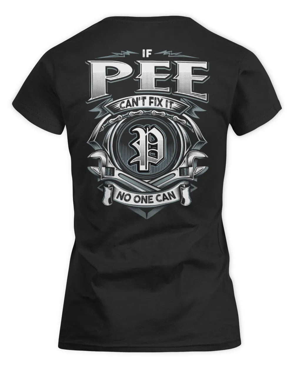 PEE AP81-K4-626 - Personalized Ahmed Quote Apparel “If Ahmed Can't Fix It, No One Can” - Women's Standard T-Shirt - Black