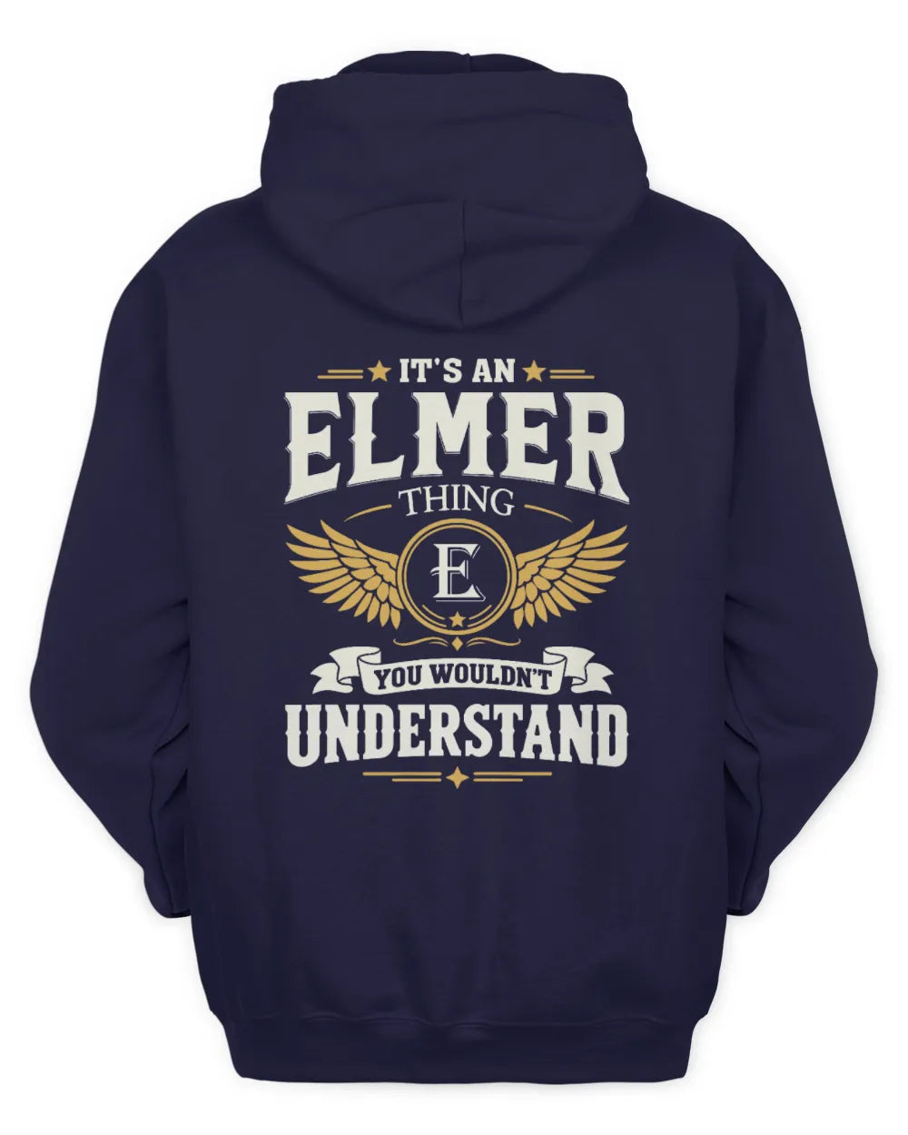 ELMER KT06-M008 It’s a [NAME] Thing – You Wouldn’t Understand | Personalized Vintage T-Shirt - Unisex Hoodie - Navy