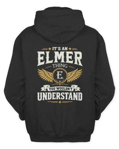ELMER KT06-M008 It’s a [NAME] Thing – You Wouldn’t Understand | Personalized Vintage T-Shirt - Unisex Hoodie - Black