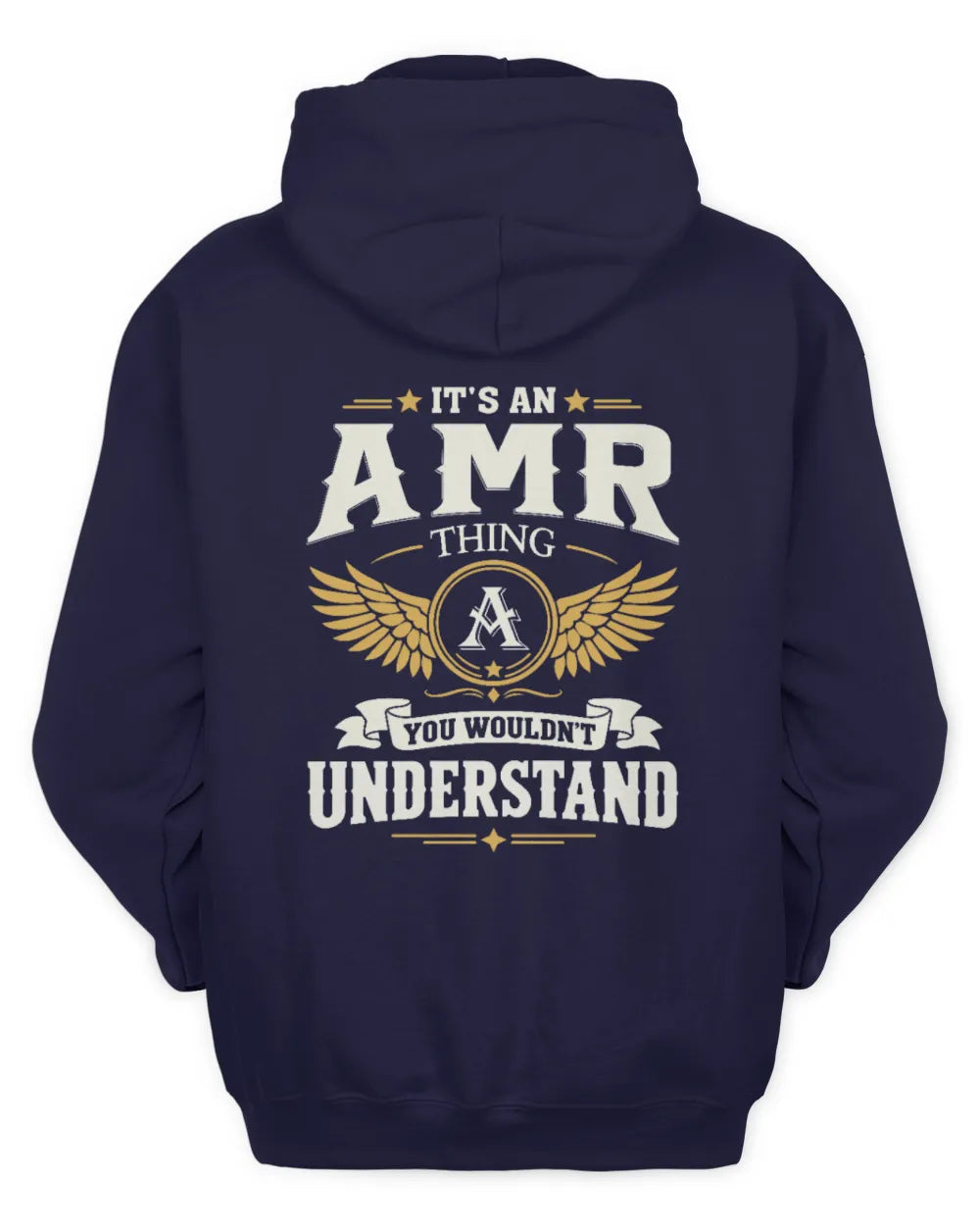 AMR KT06-M008 It’s a [NAME] Thing – You Wouldn’t Understand | Personalized Vintage T-Shirt - Unisex Hoodie - Navy