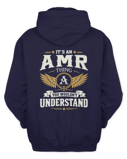 AMR KT06-M008 It’s a [NAME] Thing – You Wouldn’t Understand | Personalized Vintage T-Shirt - Unisex Hoodie - Navy