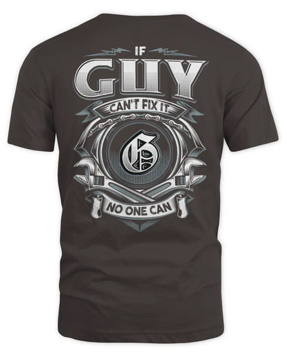 GUY AP81-K4-626 - Personalized Ahmed Quote Apparel “If Ahmed Can't Fix It, No One Can” - Unisex Standard T-Shirt - Dark Chocolate