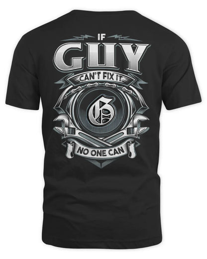 GUY AP81-K4-626 - Personalized Ahmed Quote Apparel “If Ahmed Can't Fix It, No One Can” - Unisex Standard T-Shirt - Black