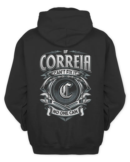 CORREIA AP81-K4-626 - Personalized Ahmed Quote Apparel “If Ahmed Can't Fix It, No One Can” - Unisex Hoodie - Black