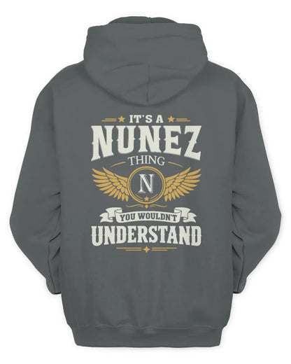 NUNEZ KT06-M008 It’s a [NAME] Thing – You Wouldn’t Understand | Personalized Vintage T-Shirt - Unisex Hoodie - Charcoal