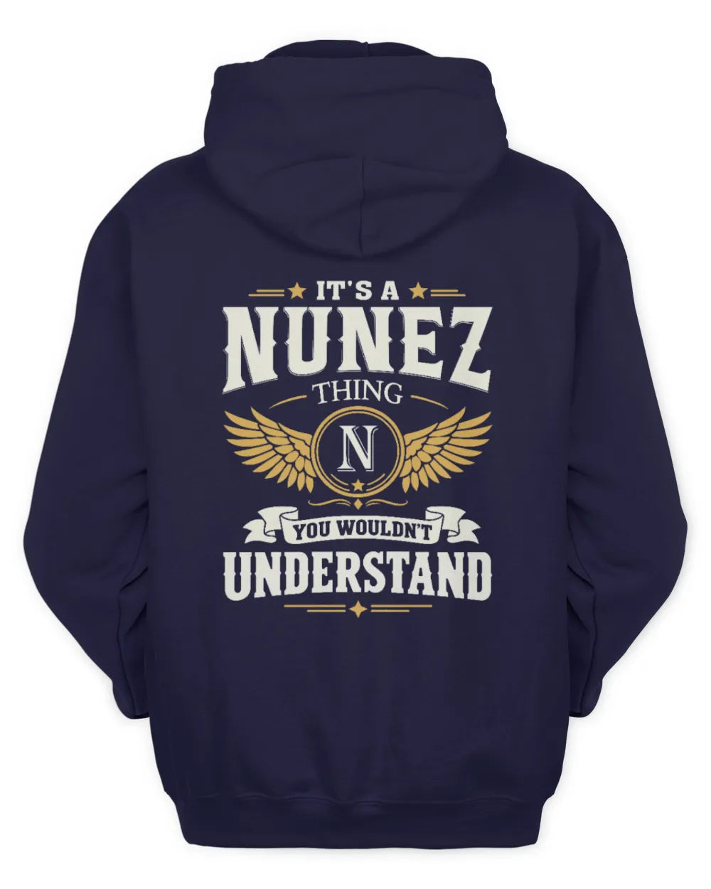 NUNEZ KT06-M008 It’s a [NAME] Thing – You Wouldn’t Understand | Personalized Vintage T-Shirt - Unisex Hoodie - Navy