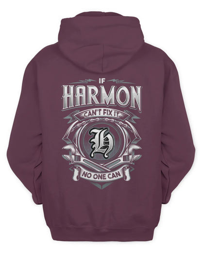 HARMON AP81-K4-626 - Personalized Ahmed Quote Apparel “If Ahmed Can't Fix It, No One Can” - Unisex Hoodie - Maroon