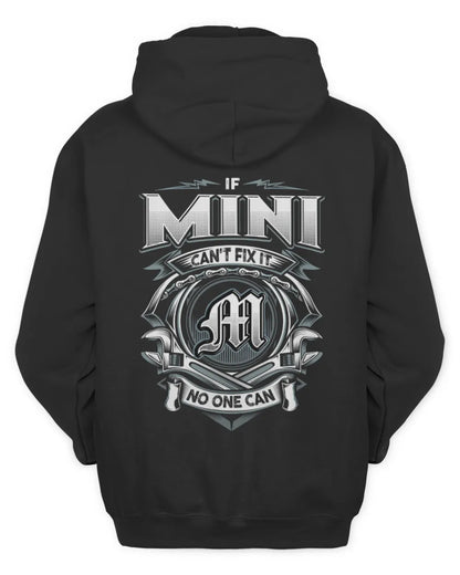 MINI AP81-K4-626 - Personalized Ahmed Quote Apparel “If Ahmed Can't Fix It, No One Can” - Unisex Hoodie - Black