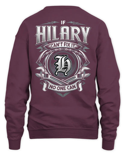 HILARY AP81-K4-626 - Personalized Ahmed Quote Apparel “If Ahmed Can't Fix It, No One Can” - Unisex Sweatshirt - Maroon