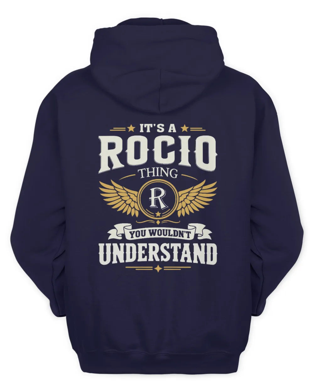 ROCIO KT06-M008 It’s a [NAME] Thing – You Wouldn’t Understand | Personalized Vintage T-Shirt - Unisex Hoodie - Navy