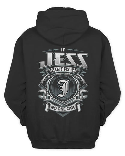 JESS AP81-K4-626 - Personalized Ahmed Quote Apparel “If Ahmed Can't Fix It, No One Can” - Unisex Hoodie - Black