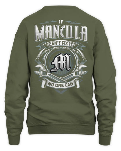 MANCILLA AP81-K4-626 - Personalized Ahmed Quote Apparel “If Ahmed Can't Fix It, No One Can” - Unisex Sweatshirt - Military Green