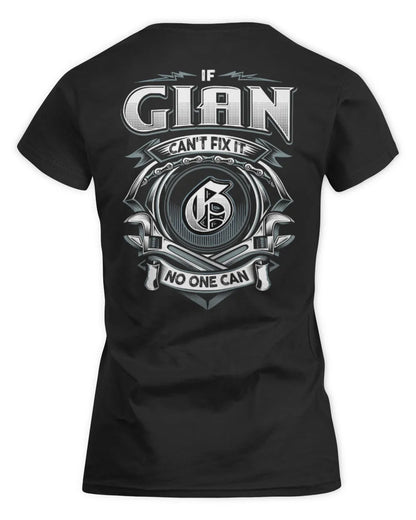 GIAN AP81-K4-626 - Personalized Ahmed Quote Apparel “If Ahmed Can't Fix It, No One Can” - Women's Standard T-Shirt - Black