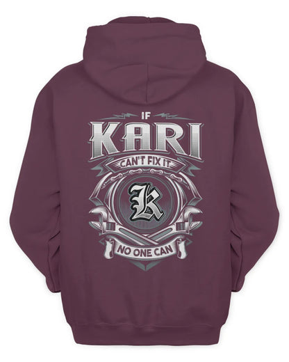 KARI AP81-K4-626 - Personalized Ahmed Quote Apparel “If Ahmed Can't Fix It, No One Can” - Unisex Hoodie - Maroon