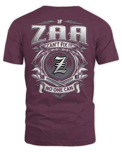 ZAA AP81-K4-626 - Personalized Ahmed Quote Apparel “If Ahmed Can't Fix It, No One Can” - Unisex Standard T-Shirt - Maroon