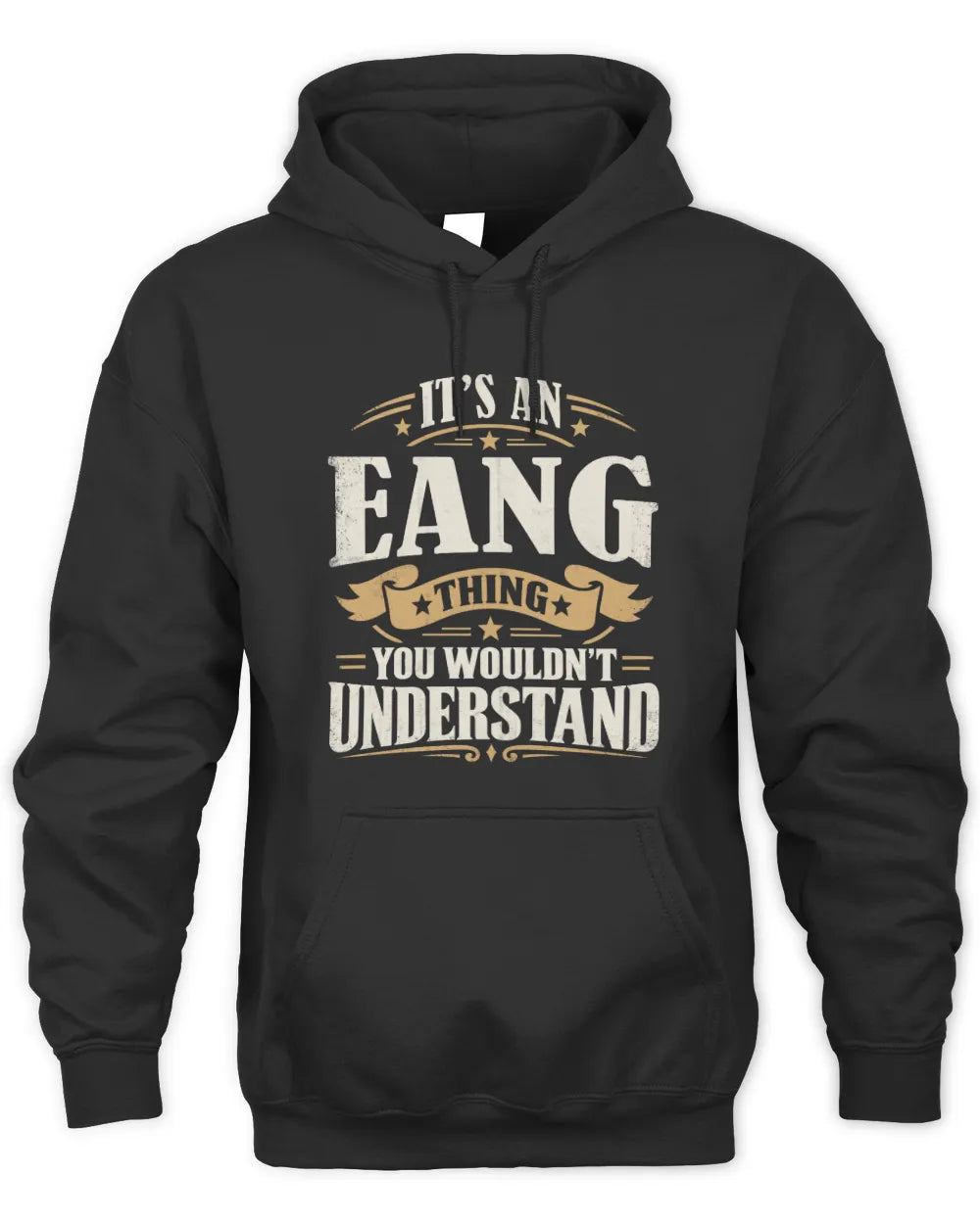 EANG P08 TH51 - Personalized “It’s a/an [NAME] Thing – You Wouldn’t Understand” Shirt - Unisex Hoodie - Black