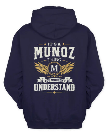 MUNOZ KT06-M008 It’s a [NAME] Thing – You Wouldn’t Understand | Personalized Vintage T-Shirt - Unisex Hoodie - Navy