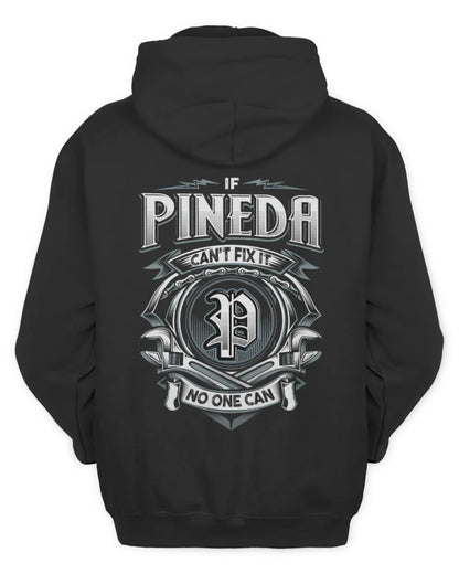 PINEDA AP81-K4-626 - Personalized Ahmed Quote Apparel “If Ahmed Can't Fix It, No One Can” - Unisex Hoodie - Black