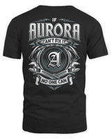 AURORA AP81-K4-626 - Personalized Ahmed Quote Apparel “If Ahmed Can't Fix It, No One Can” - Unisex Standard T-Shirt - Black
