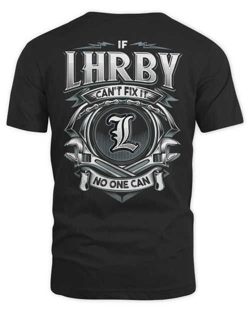 LHRBY AP81-K4-626 - Personalized Ahmed Quote Apparel “If Ahmed Can't Fix It, No One Can” - Unisex Standard T-Shirt - Black