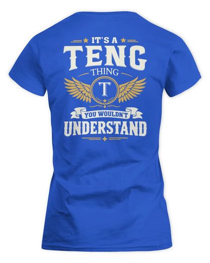 TENG KT06-M008 It’s a [NAME] Thing – You Wouldn’t Understand | Personalized Vintage T-Shirt - Women's Standard T-Shirt - Royal