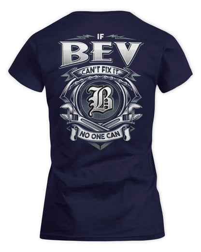 BEV AP81-K4-626 - Personalized Ahmed Quote Apparel “If Ahmed Can't Fix It, No One Can” - Women's Standard T-Shirt - Navy