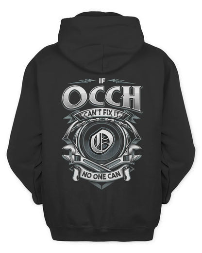 OCCH AP81-K4-626 - Personalized Ahmed Quote Apparel “If Ahmed Can't Fix It, No One Can” - Unisex Hoodie - Black