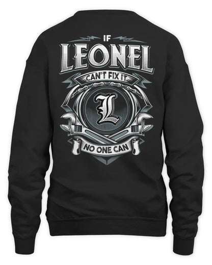 LEONEL AP81-K4-626 - Personalized Ahmed Quote Apparel “If Ahmed Can't Fix It, No One Can” - Unisex Sweatshirt - Black