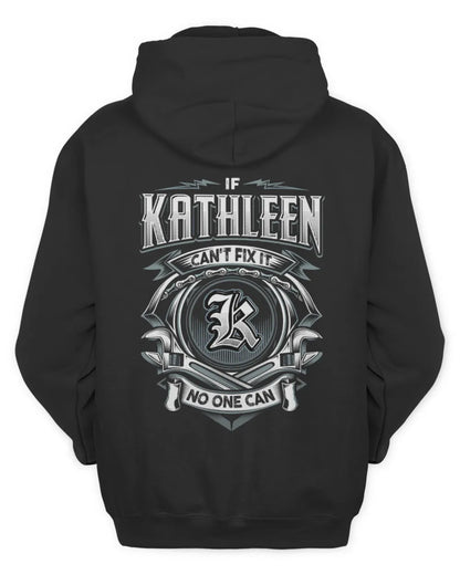 KATHLEEN AP81-K4-626 - Personalized Ahmed Quote Apparel “If Ahmed Can't Fix It, No One Can” - Unisex Hoodie - Black