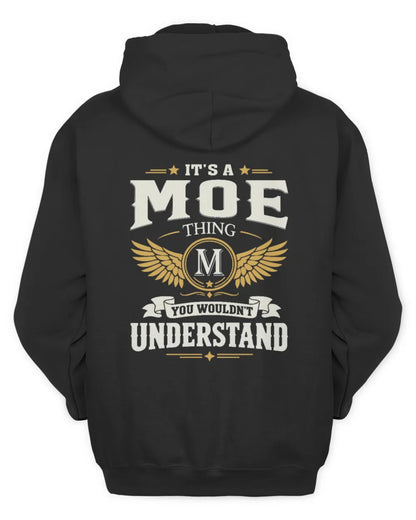 MOE KT06-M008 It’s a [NAME] Thing – You Wouldn’t Understand | Personalized Vintage T-Shirt - Unisex Hoodie - Black